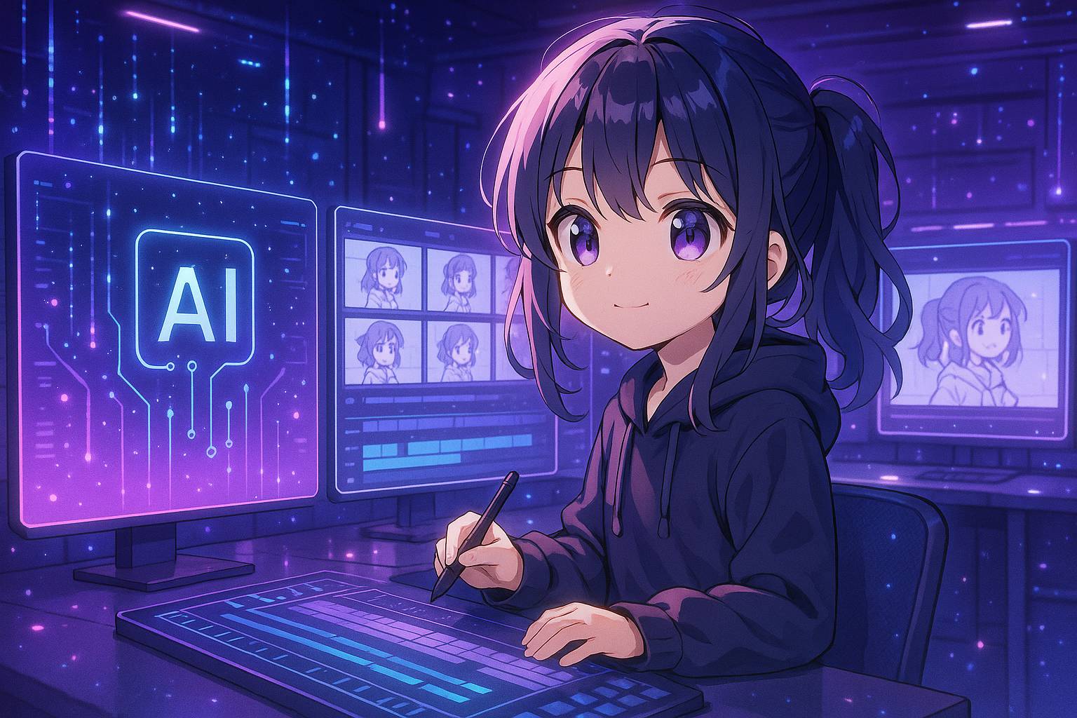 每日大赛AI动漫技术