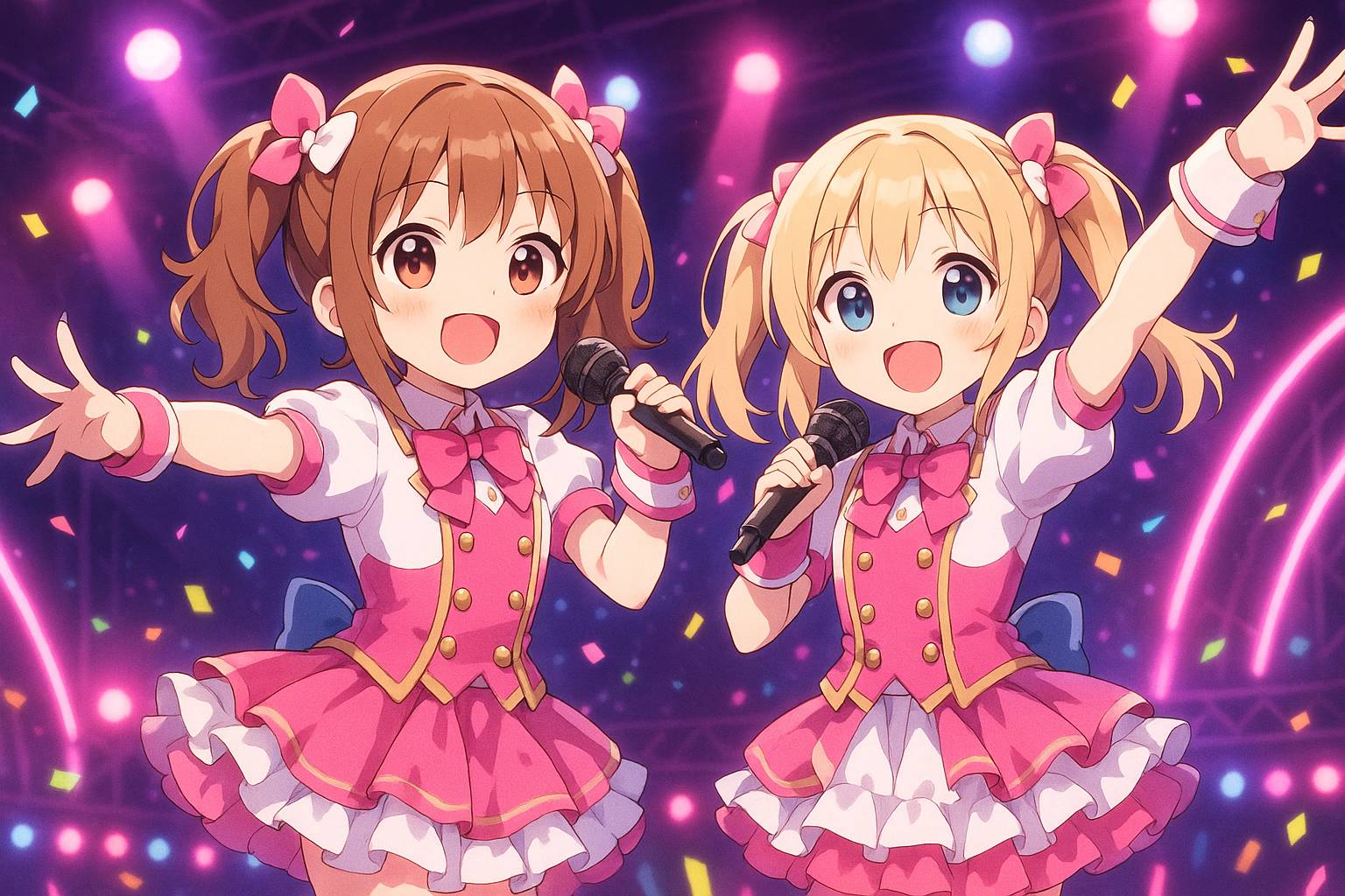 每日大赛动漫演示 - 偶像舞台梦